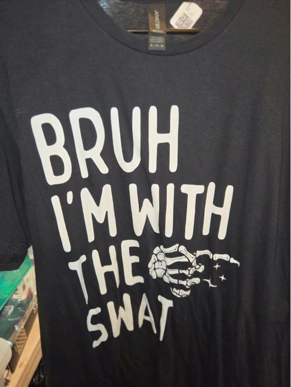 Bruh im with the swat shirt xl